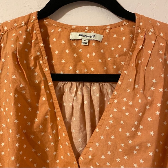 Madewell star wrap top - Picture 2 of 4